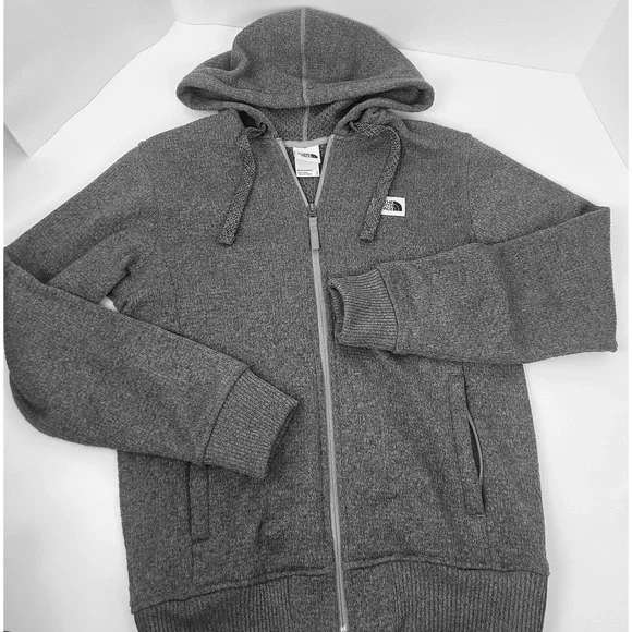 The North Face mens full zip thermal/fleece hooded medium weight jacket size S - Picture 2 of 8